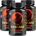 Keskara Pills for Men, 180 Cápsulas (3 Paquetes)
