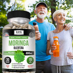 Extracto de Hoja de Moringa Kaya Naturals - 30 Cápsulas