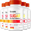 Sweet Vital Relief Blood Balance Formula - Fórmula Oficial de Apoyo para Circulación Saludable y Niveles Estables - 5 Paquetes