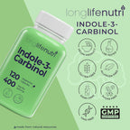 LongLifeNutri Indole-3-Carbinol 400mg – 120 Cápsulas Vegetales (4 Meses de Suministro)