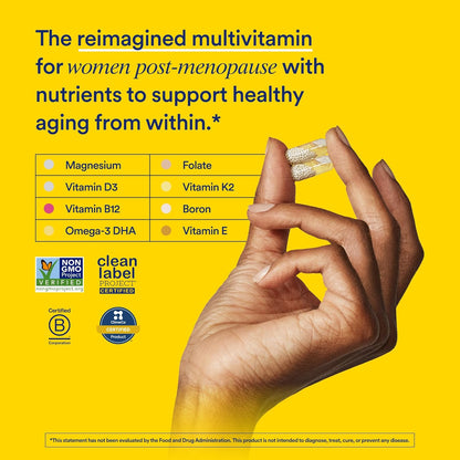 Ritual Multivitamínico Diario para Mujeres – Vitamina D3 (de liquen) : obtenida de líquenes de origen sostenible – Image 2