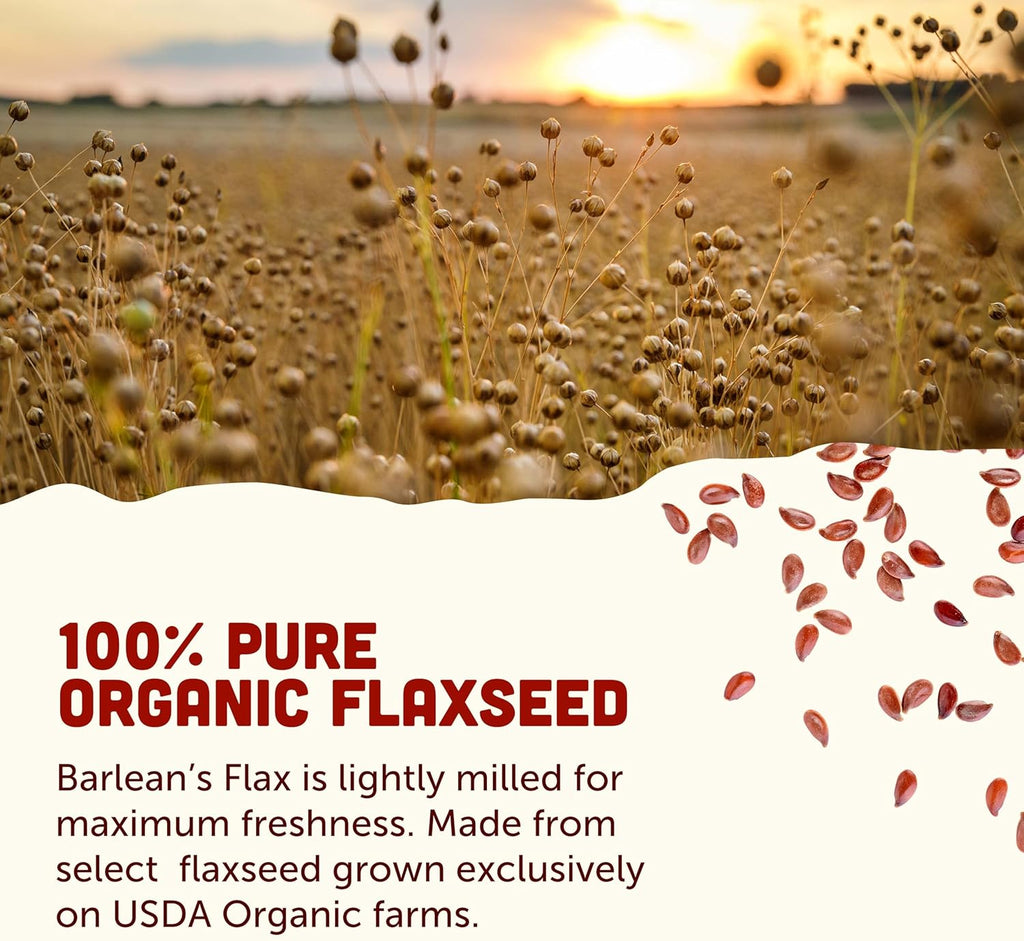 Barlean's Forti-Flax Linaza Ecológica Molida - Pack de 2 (2 x 454 g)