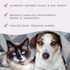 Bark & Whiskers Eye Support para Perros y Gatos, 180 g - Sin OGM y Sin Gluten