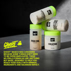 GHOST Basics Vitamina C + Glutatión – 60 Cápsulas Veganas