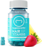 SugarbearPRO Gomitas de Vitamina para el Cabello - Biotina 6000mcg - Suministro de 1 Mes