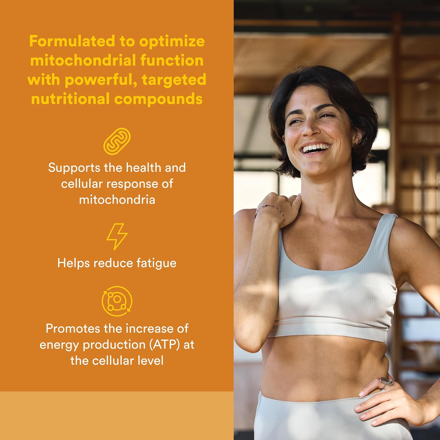 Natural Factors RegenerLife Powder - Mezcla para bebida de apoyo a la energía celular - Sabor tropical - 81 g