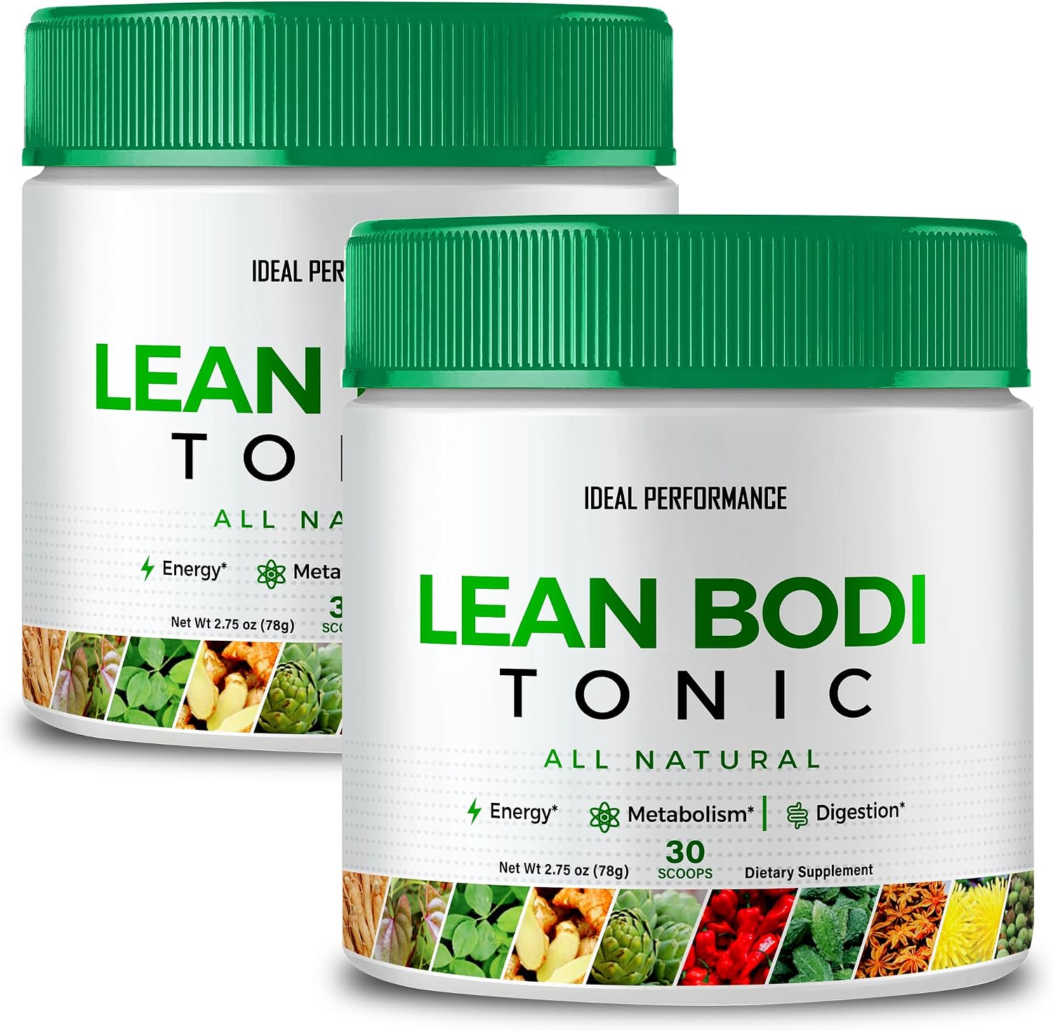 Lean Bodi Tonic Powder Official Formula - 2 Pack