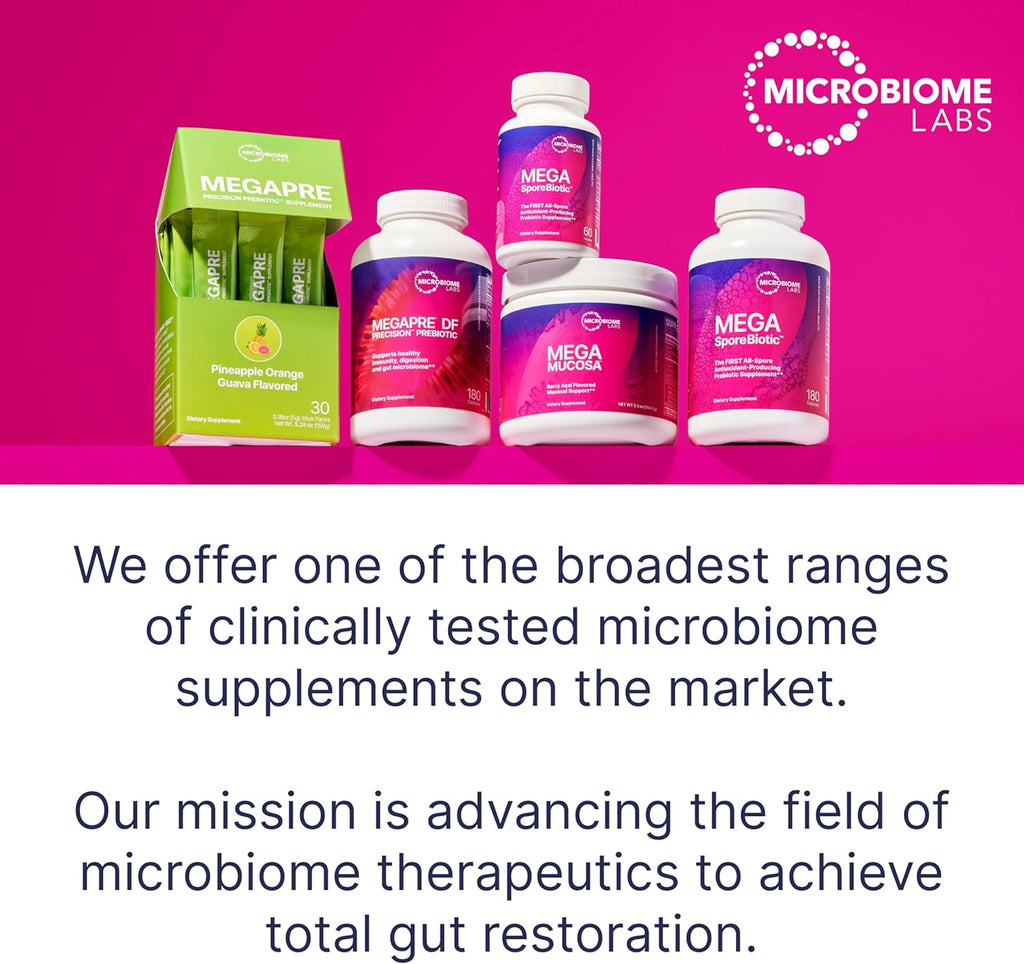 Microbiome Labs MegaQuin D3 + K2 - Vitamina D3 5000 UI y K2 MK-7 - 60 Cápsulas