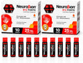 Neurobion Forte Vitaminas B12, B6, B1, B2 y Niacina - 20 Viales Orales de 10 ml - Complejo B Líquido para Energía y Sistema Nervioso