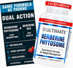 Ultimate Berberine Phytosome - Fórmula de Doble Acción con Phytosome y Extracto Botánico