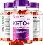 (3 Pack) Pure Keto Essence Keto ACV Gummies, 180 Gominolas