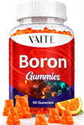 Suplemento de Boro 10 mg - Gominolas Veganas, Sin Gluten - 60 Unidades