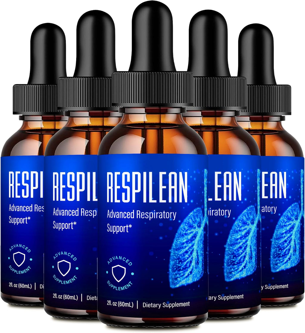 Respilean Drops – Complemento Líquido para el Bienestar Sanguíneo (5 Envases)