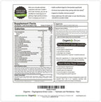 Organixx Greens Superfood Powder con Probióticos y Enzimas Digestivas - 283 g