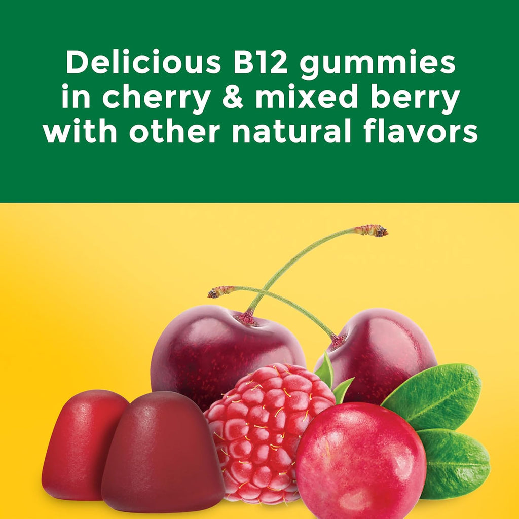 Nature Made Gominolas de Vitamina B12 3000 mcg - 60 unidades