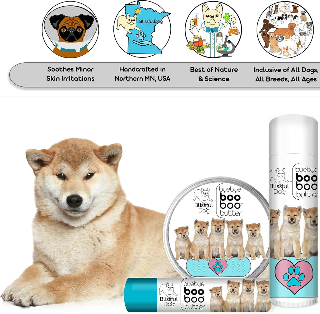 The Blissful Dog Booboo Butter for Shiba Inu Dogs - 2 oz (57 g) Tin