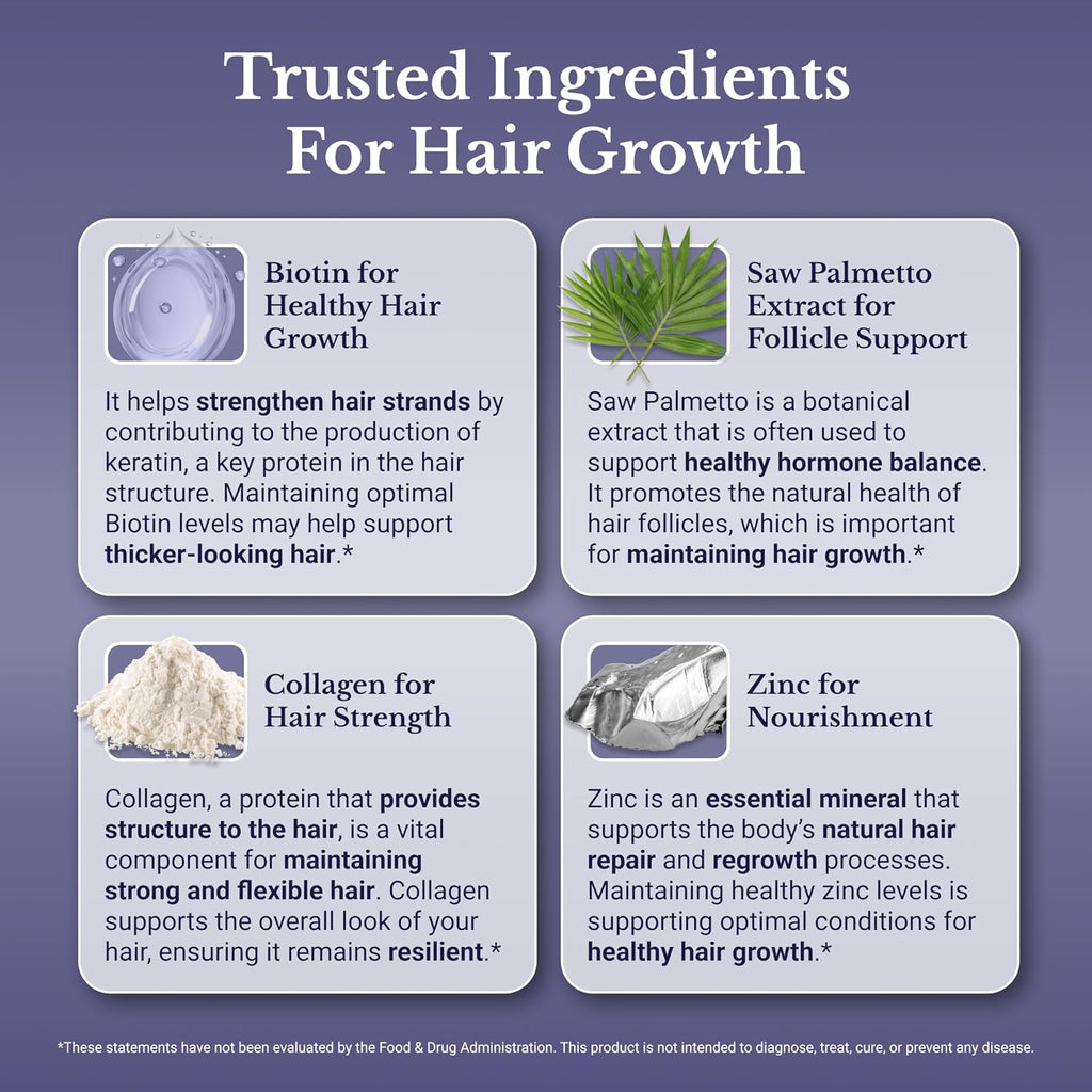 Hair Switch - Suplemento Capilar con Biotina y 17 Nutrientes