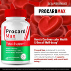 Procard Max Advanced Blood Formula Cápsulas (2 Paquetes)