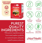 Maxi Health Gominolas de Esteroles Vegetales para el Colesterol – 1200mg de Esteroles y Estanoles – Suplemento Kosher y Sin Gluten – Sabor Naranja (30 unidades)