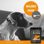 Buddy & Lola Dog Weight Gainer - Complemento para ganar peso en perros