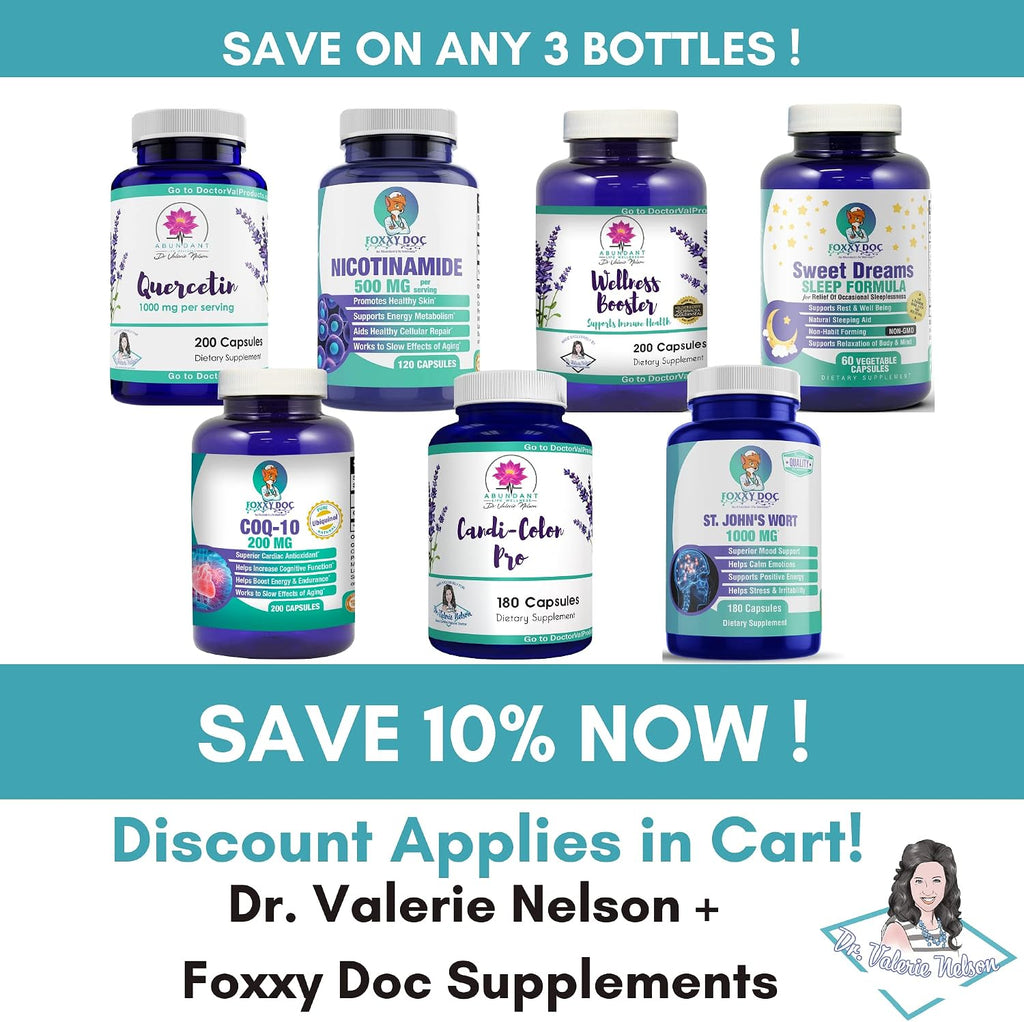 Nicotinamida 500 mg - Vitamina B3 para Energía y Salud Celular - Sin Rubor - 120 Cápsulas Veganas por Dr. Valerie Nelson