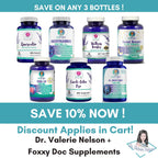 Nicotinamida 500 mg - Vitamina B3 para Energía y Salud Celular - Sin Rubor - 120 Cápsulas Veganas por Dr. Valerie Nelson