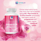 ESTHELIV Myo-Inositol + D-Chiro & PQQ 40:1 - 120 Cápsulas