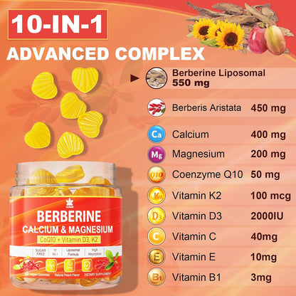 Gominolas de Berberina Sin Azúcar LILICARE - – Zinc: contribuye a la protección de las células frente al daño – Image 7