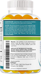 Ez-Focus Gominolas para Niños y Adolescentes – Apoyo al Enfoque Cerebral, Memoria y Concentración, DHA y Omega-3, 60 gominolas