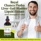 Whole World Botanicals Royal Chanca Piedra – Extracto Líquido 4 oz – Apoyo Hepático y Vesícula