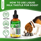 Cardo Mariano para Perros - Suplemento Hepático Natural - Sabor Bacon - 60 ml
