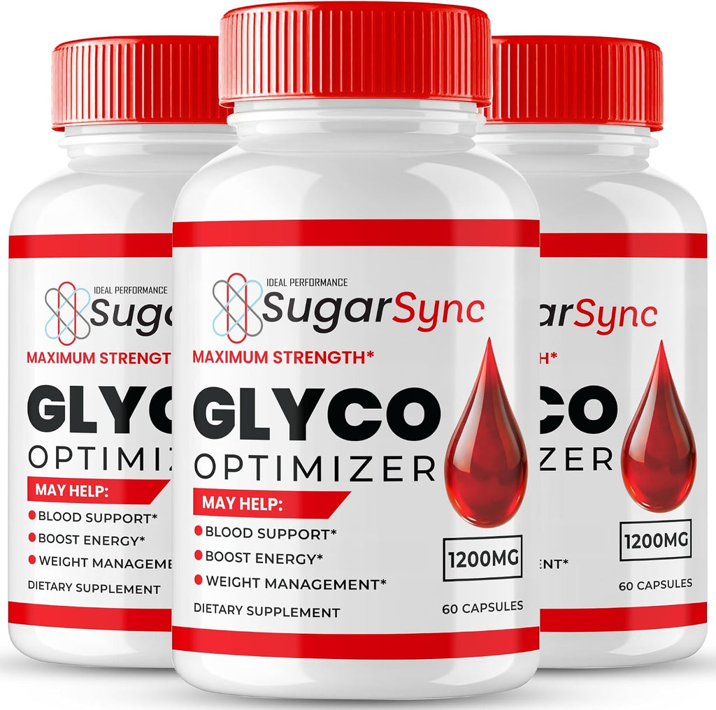 Sugar Sync Glyco Optimizer - Cápsulas de Máxima Potencia - 3 Pack