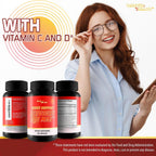 Nerve Support Nervogen Pro Max - Fórmula Premium para la Salud Nerviosa con Vitamina C, D y Cúrcuma
