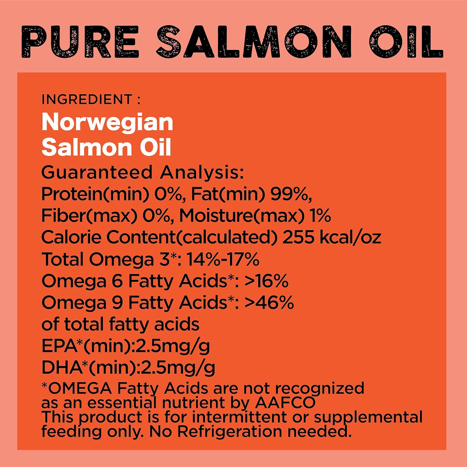 Nature's Diet Aceite de Salmón Noruego para Perros y Gatos - 946 ml