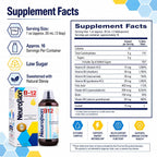 Neurobion Complejo B Líquido - Suplemento con Vitaminas B, Sabor Cítrico, 473 ml