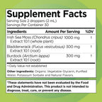 Irish Sea Moss Drops - Sabor Cítricos Bayas - 92+ Minerales y Vitaminas Esenciales - 60 ml