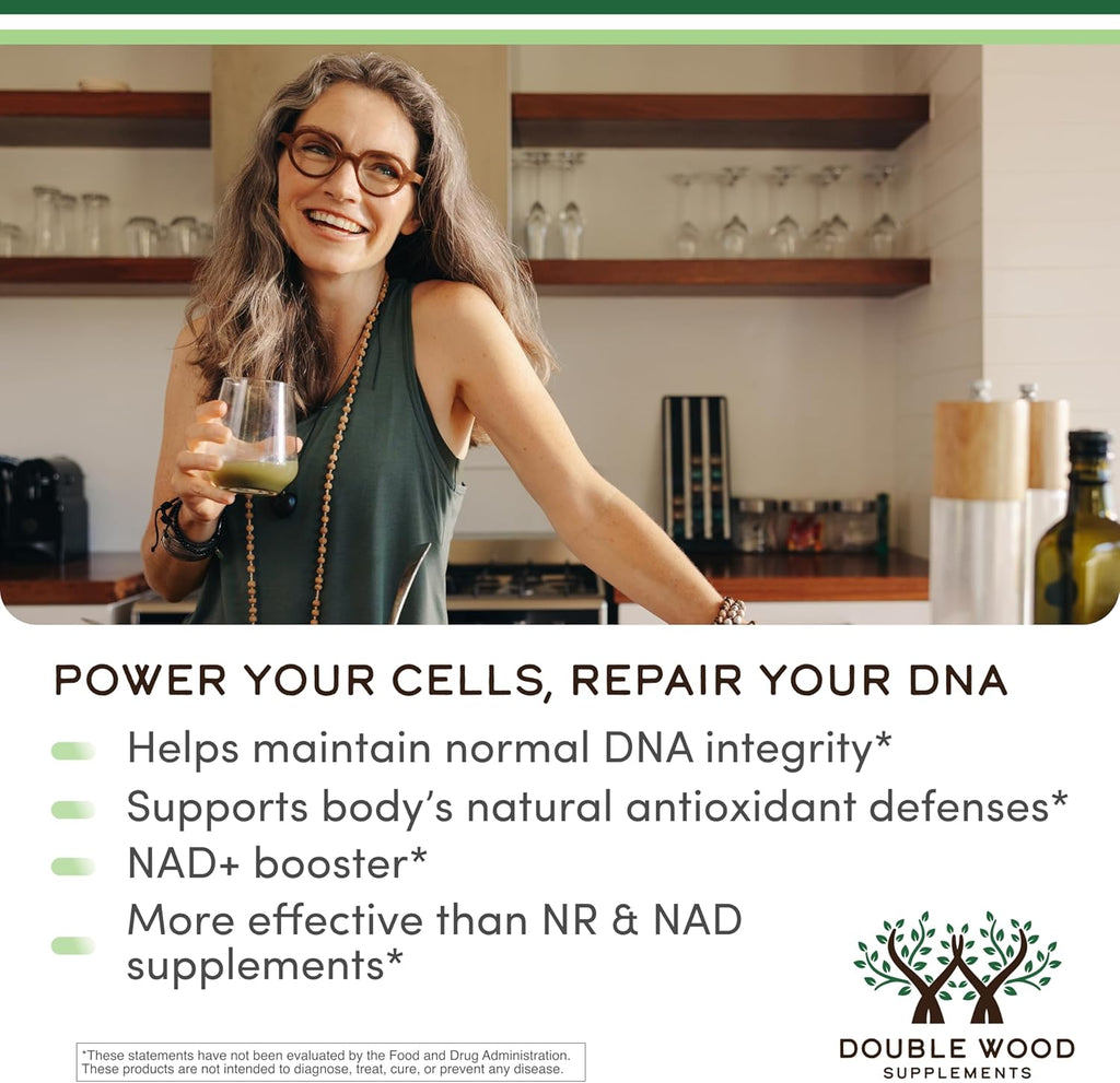 NMNH (NMN Supplement Alternative) - Ingrediente Clínicamente Estudiado de Double Wood