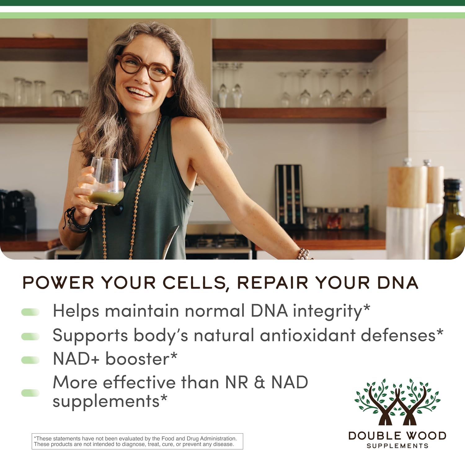 NMNH (NMN Supplement Alternative) - Ingrediente Clínicamente Estudiado de Double Wood