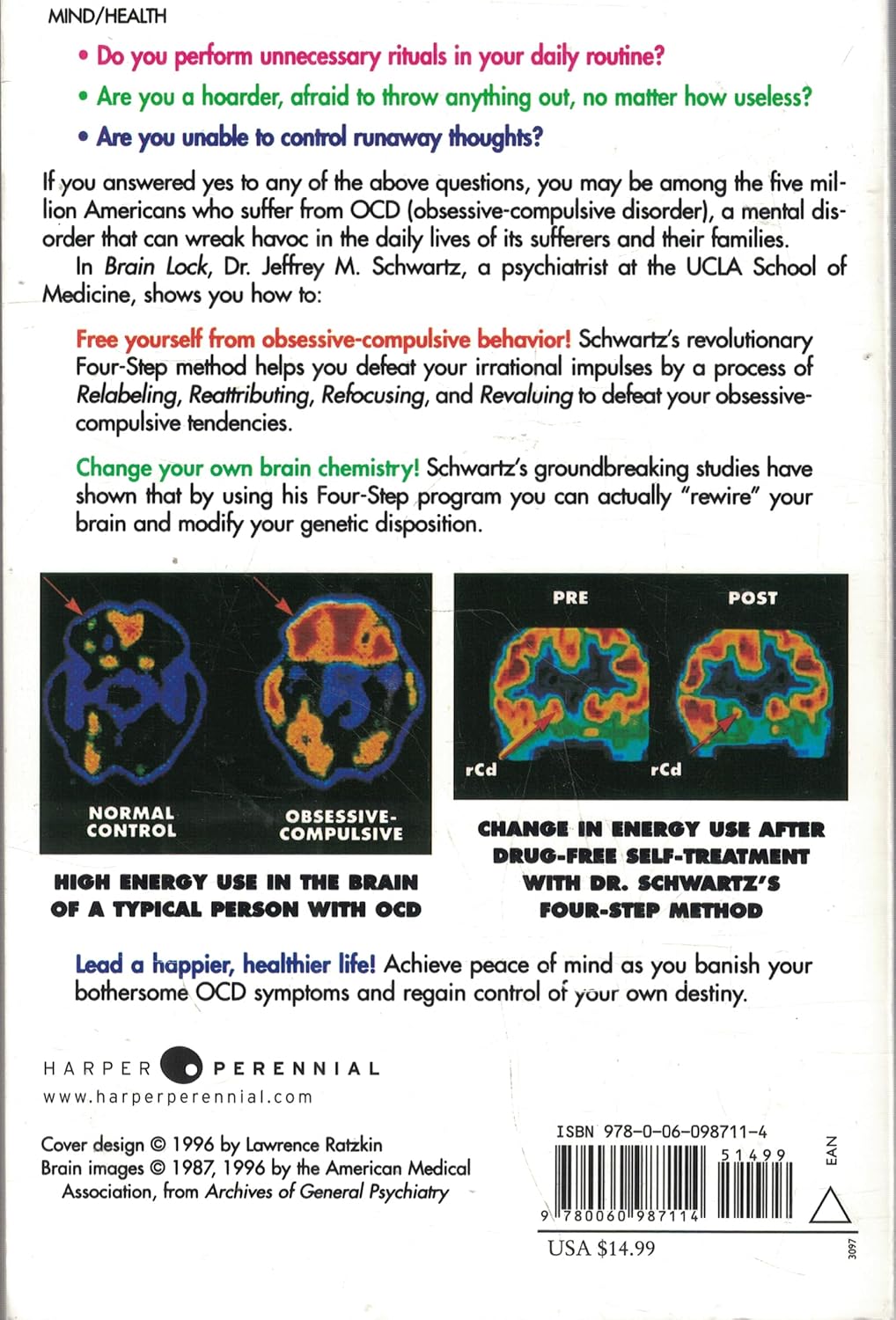 Brain Lock: Free Yourself from Obsessive-Compulsive Behavior