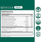Qualia NAD+ Suplemento – Precursores de NAD+ (Niacina, NR, Niacinamida) – 2 Meses