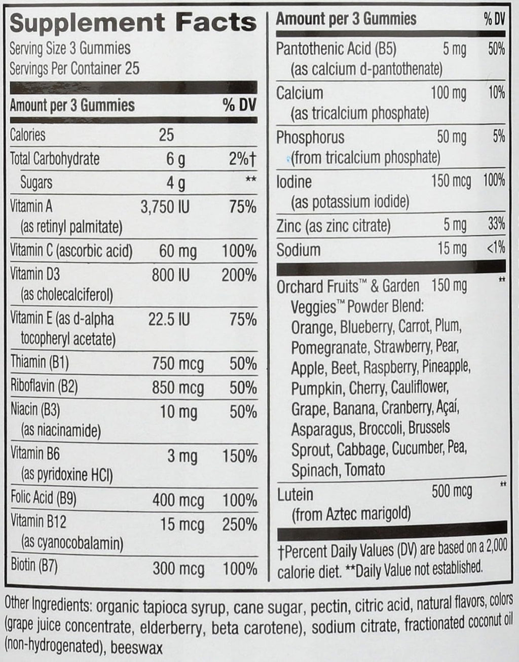 Nature's Way Alive! Multivitamínico Gomitas para Mujeres 50+ 150 mg, 75 Gomitas