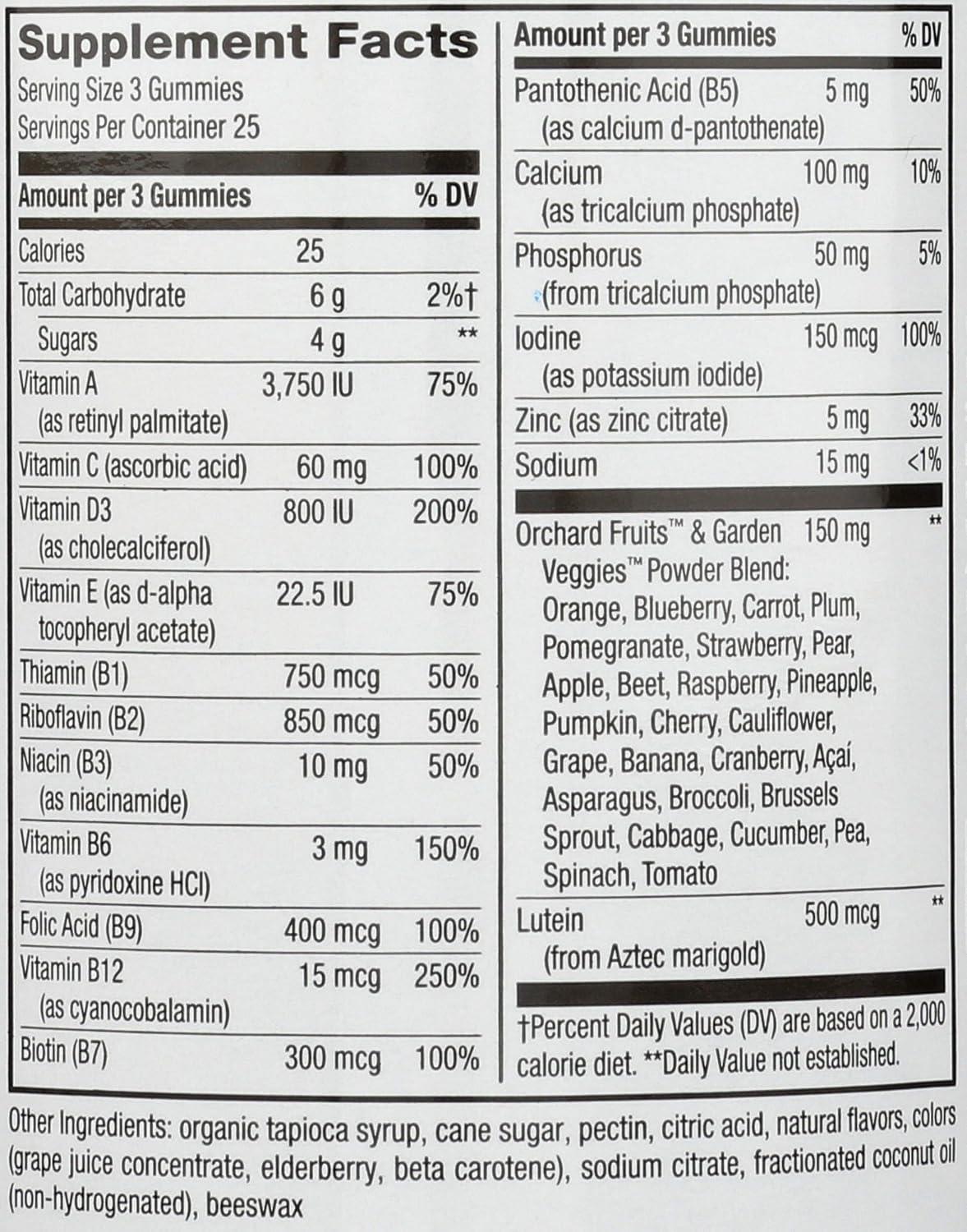 Nature's Way Alive! Multivitamínico Gomitas para Mujeres 50+ 150 mg, 75 Gomitas