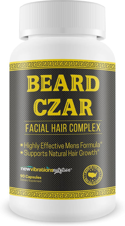 The Beard Czar - Complexo Facial para Barba, Fórmula Masculina, 60 Cápsulas – Image 1