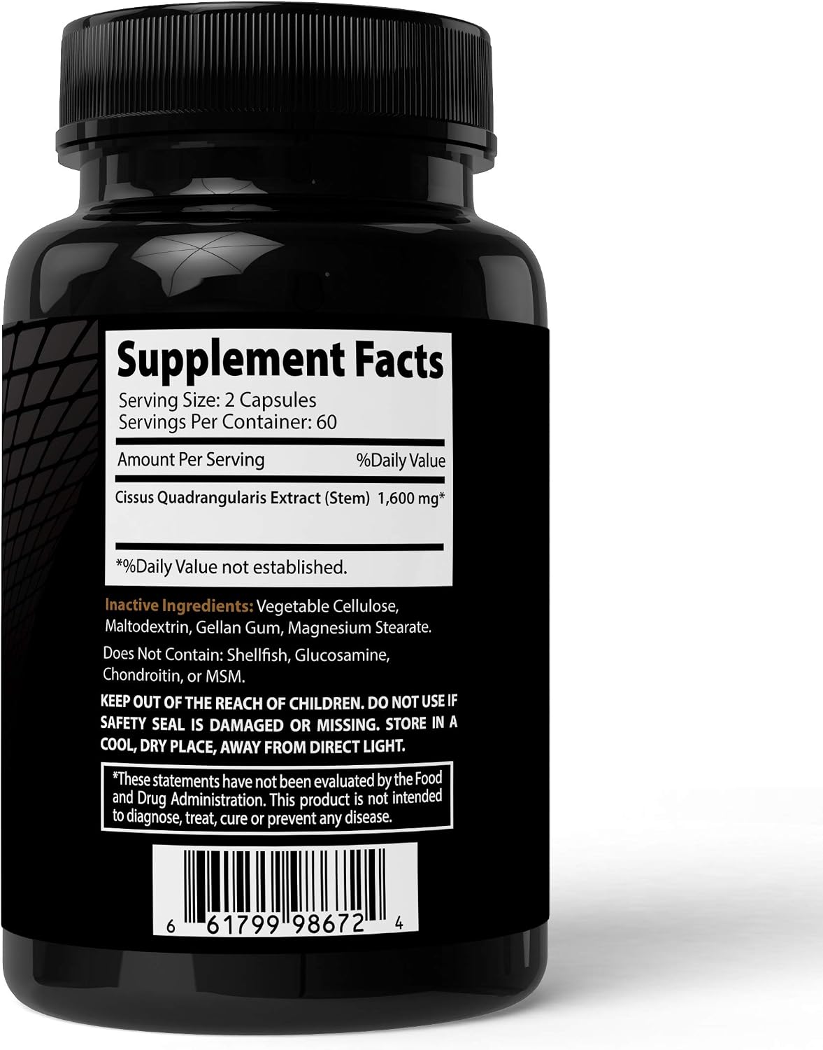 Cissus Quadrangularis Xtreme 1600 mg - 120 cápsulas
