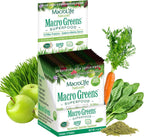 Macro Greens Superfood Powder – 38 Superalimentos con Probióticos, Enzimas y Adaptógenos | 18B UFC | 283 g (30 dosis)