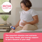 Mommy's Bliss Multivitamínico Prenatal con Ácido Fólico, Hierro y Probióticos - Vegano, Sin Gluten (45 cápsulas)