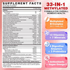Multivitamínico para Mujeres con Omega-3, Probióticos y Antioxidantes - 60 Gominolas