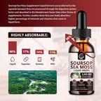 GORNVB – Gotas de Soursop Graviola Multivitamínico (2 Paquete, 30 ml cada botella)