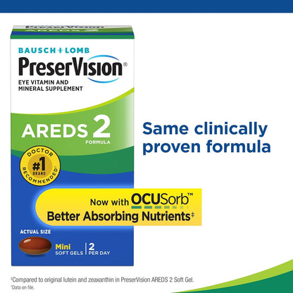 Preservision AREDS2 Fórmula, 120 Cápsulas – Vitamina E (400 UI): Ayuda a proteger las células del estrés oxidativo. – Image 7