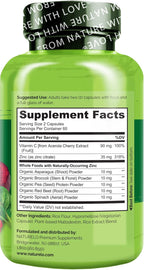 NATURELO Complexo de Zinc y Vitamina C Vegano - 120 Cápsulas (Pack de 2)